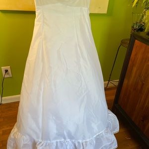 Wedding dress petticoat
